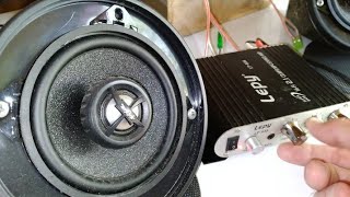 LEPY 838 21 MINI AMPLIFIER REVIEW [upl. by Dalila636]