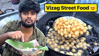 Vizag లో Famous Street Foods 😋 Part 2 😍 MouLiving Life ❤️ [upl. by Annaitsirk171]