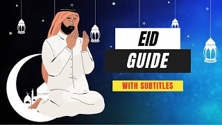 Beginners Guide to Eid Prayer  Men [upl. by Ahsyak]