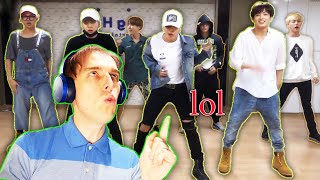 😂 Comedian Reacts to BTS Silver Spoon Baepsae mirrored Dance Practice 😂 [upl. by Spitzer954]