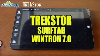 Trekstor SurfTab Wintron 70  Recensione completa [upl. by Meirrak]