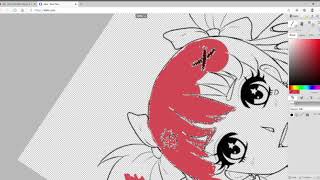 Kleki paint tool and a failed video [upl. by Ahsekyt631]