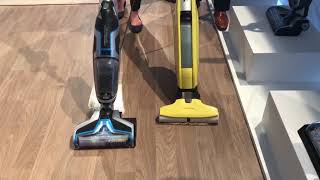 COMPARATIF BISSELL CROSSWAVE CLASSIC VERSUS KARCHER FC5 DEMONSTRATION [upl. by Tacy]