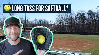 All About Long Toss for Softball  Arm Strength Accuracy Mechanics amp More [upl. by Giulia]