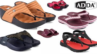 FLIP FLOP SLIPPER SANDALS COLLECTION ADDA FOOTWEAR DESIGN FOR WOMENS [upl. by Alig]