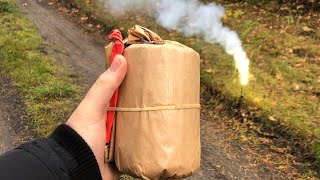 ZWAAR VUURWERK AFSTEKEN  STOKEN IN POLEN 2 [upl. by Annal774]