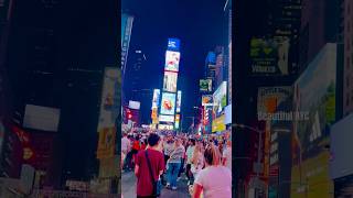 Time squareNew York city 🇺🇸 newyorkcity newyork manhattan usa usareels timessquare [upl. by Alda]