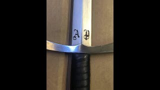 Review  Custom Arming Sword Type XV from Regenyei  Едноръчен меч №3 от Regenyei [upl. by Azarria659]