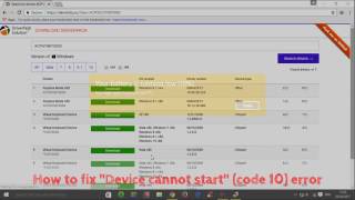 100 Working How to fix this device cannot start code 10 error [upl. by Leay839]