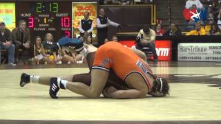 157  Alex Dieringer OSU vs Tanner Miller WYO [upl. by Leveroni883]