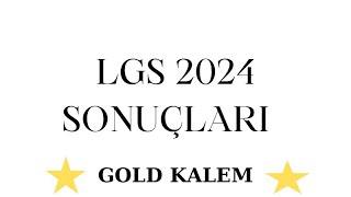 LGS 2024 SONUÇLARI AÇIKLANDI [upl. by Mccready]