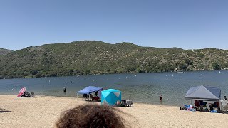 Silverwood lake tour June 2024  beach area  campgrounds  marina [upl. by Florentia139]