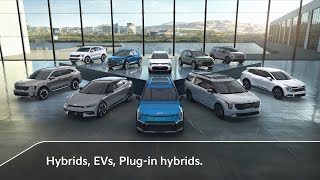 Hybrids EVs PlugIn Hybrids  Kia Electrified Vehicles [upl. by Eikceb142]