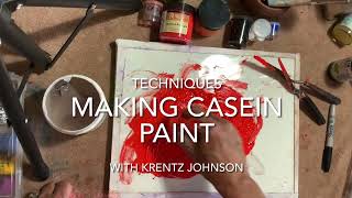 Equipment to Make Casein Paint [upl. by Ramsdell90]