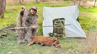 Surviving With A Blowgun  Hog Down [upl. by Nesrac]