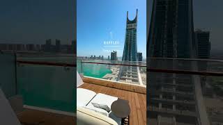 Most beautiful hotel in Qatar Raffles Doha VisitQatar qatar doha dohaqatar qatartravel [upl. by Cyprian866]