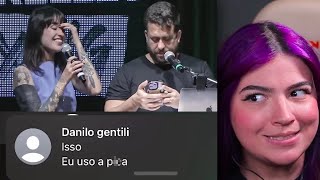 a martina explanou o danilo gentili 💔  web bullying com a beiçola [upl. by Barron585]