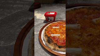 Gochujang toppoki pizza cheflife food pizzamaker [upl. by Adrell]