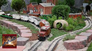 Hacker Express RR G Gauge Garden Railroad 20222023 Large Scale Trains In The Backyard [upl. by Esyla]