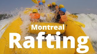 Montreal Rafting  Les rapides de Lachine 🇨🇦 [upl. by Orsini340]