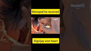 Splitsvilla 15 real winner digvijay rathee splitsvilladigvijay emotionurfijaved munawar shorts [upl. by Ocir]