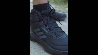 ADIDAS Terrex AX4 MID GORE TEX Hiking Shoes Core Black Carbon Grey Men  Zalando [upl. by Johnstone740]