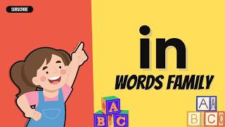 Word Family in  Phonics Song for Kids l cvc words l Teacher Hena [upl. by Oringa750]