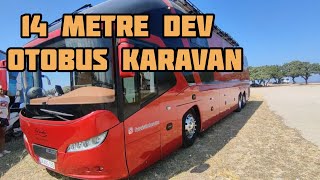 TÜRKİYENİN EN BÜYÜK VE EN LÜKS OTOBÜS KARAVANI14 METRE NEOPLAN STARLİNER alirzaadatepe1647 [upl. by Yalhsa]