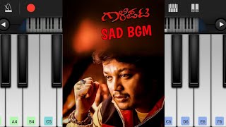 Galipata Kannada Movie Sad BGM In Piano [upl. by Esinert]