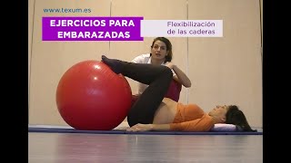 Ejercicios para embarazadas  Flexibilización de las caderas durante el embarazo [upl. by Elenaj]