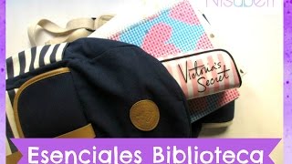 Esenciales Biblioteca Qué hay en mi mochila  NISABELT [upl. by Ihteerp]