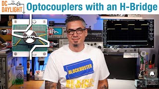 How to Control a DC Motor Using Optocouplers with an HBridge  DC to Daylight [upl. by Sitra936]