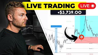 LIVE TRADING CRYPTO  How To Profit 3729 in a Day 10x Strategy [upl. by Geraldina]