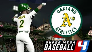 1989 Oakland As Super Mega Baseball 4 Franchise Mode Ep32 [upl. by Garek]