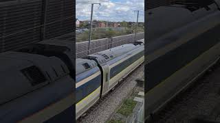 A Eurostar E320 passes Rainham britishrailways train trainspotting highspeedrail eurostar [upl. by Eimmit]