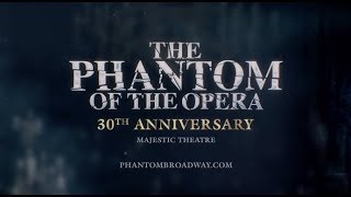 15 Second TV Spot  The Phantom of the Opera on Broadway [upl. by Callida]