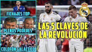 LAS 5 CLAVES DE LA REVOLUCIÓN DEL MADRID  ENTRENADOR CON PODER  FICHAJES TOP  UN GALÁCTICO [upl. by Gore641]