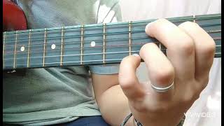 How to play Cadd9 chord on the Acoustic Guitar [upl. by Lorolla355]