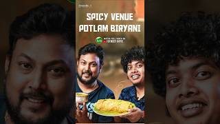 Potlam Biryani At The Spicy Venue  Street Byte streetbyte biryani potlambiryani foodvlogger [upl. by Lydie]