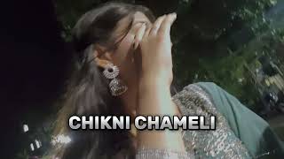 chikni chameli । । slowed and reverb ।। dance song [upl. by Ydnes]