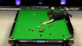 Ronnie OSullivan vs Ding Junhui  2022 Championship League Snooker Invitational [upl. by Hinson]