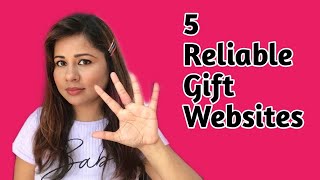 5 Reliable Gift Websites  For Any Occasion  India amp Abroad [upl. by Kevan]