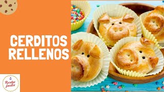 Cerditos rellenos Recetas faciles [upl. by Nannarb37]