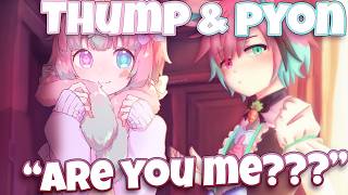 Confronting my Vtuber Doppelganger Thumping my TWIN  Thump amp Pyon [upl. by Virgina]