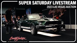 2023 LAS VEGAS BARRETTJACKSON quotAll the cars all the timequot LIVESTREAM  Saturday June 24 2023 [upl. by Manthei936]