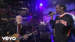 Snoop Dogg  Superman Live on Letterman ft Willie Nelson [upl. by Raama584]