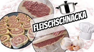 RECETTE  FLEISHNAKA  ROULÉS A LA VIANDE  PLAT ALSACIEN [upl. by Red]