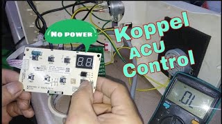 Koppel window type aircon control panel no power how to repair [upl. by Desiri]