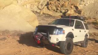 Off Road 4x4 Ford Expedition Last Chance Canyon [upl. by Enamart129]