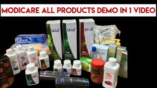 Modicare all products demo in 1 video  Modicare products demo [upl. by Aniluj]